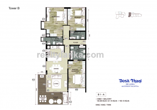 Dusit Thani Beachfront Apartments